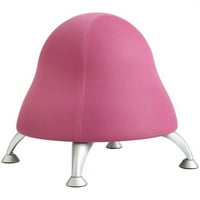 Scranton & co Low Profil Vinyl Tapacirana stolica za tapaciranu kuglicu u ružičastoj boji