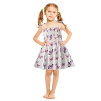 Dječja djevojka odjeća Toddler Baby Girl Haljine cvjetne djevojke haljine bez rukava cvjetne princeze