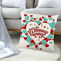 HXROOLRP Valentines Day Decorations jastuk kućica Početna Valentinovo Jastučnice Dekorativni jastuk