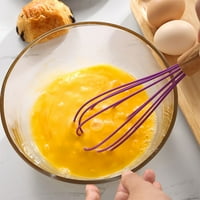 Ručni krem ​​maslac Whisk Egg mikser silikonska kuhinja Štimlja jednostavna za upotrebu čistom