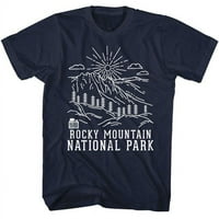 Rocky Mountain Nacionalni park Jela Drveće Muška majica