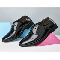 Avamo Muškarci Oxfords Poslovna kožna cipela Svečana obuća Obuća za cipele Muški stanovi Lagana čipka