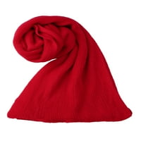 Allegra K ženski pravokutnik oblika zimskog topanog dugačkog pletenog šal
