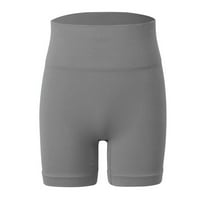 Homodles joga kratke hlače za žene - joga vježbanje kratke hlače siva veličina m