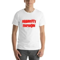 3xl montažni menadžer Cali Style kratko rukav pamučna majica s nedefiniranim poklonima