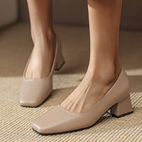 Puawkoer usred pete na petu Ležerne prilike, jednostavne i guste cipele Ženske modne plitke proljeće ženske sandale