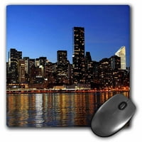 3Droza Novo svoj grad Midtown Queens Skyline, jastučić za miš, by