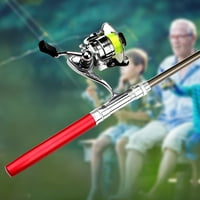 Olovka za ribolov štap Combo Set Premium mini džep srušio ribolovni molski komplet Teleskopski ribolov