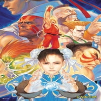 Street Fighter Group Art Capcom video igra Merchandise Gamer Classic Fighting Cool Ogroman veliki divovski