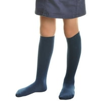Par Decen Girls Premium pamučne koljene visoke čarape više boja)
