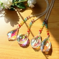 Oaktree K Color Crystal Ornament DIY Crystal Privjesak lanac Novo