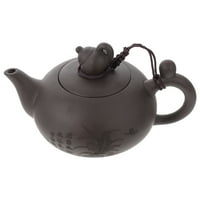 Keramički retro teapot ukras kreativni keramički dvostruki lonac čajnik čaja