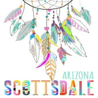 Scottsdale, Arizona, šareni perja, Dreamcatcher