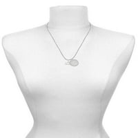 Delight nakit Silvertone horizontalna godina Obučena je u ogrlicu od šarma i dostojanstvenosti, 20 +