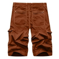 CLLIOS muške kratke hlače opuštene fit multi džepove kratke hlače Radne taktičke kratke hlače Prozračne