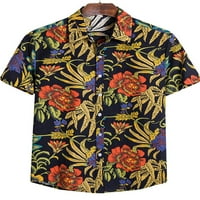 Muška havajska majica s kratkim rukavima spustite Ležerne prilike TC 5xl