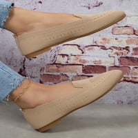 Prednjeg swwalk Womens Flats Mesh Loafers Comfort Casual Cipes Hodanje Prozračne cipele Dame klizne