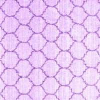 Ahgly Company Zatvoreni pravokutnik Trellis Purple savremene prostirke savremene površine, 7 '10'