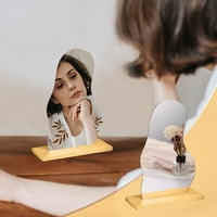 Modna nepravilna akrilna ogledala Desktop Desktop Makeup Mirror