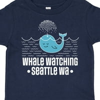 Inktastic Seattle Washington Whealet Gledanje poklona malih majica malih majica ili mališana