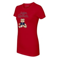 Ženska malena tupa crvena sv. Louis Cardinals Girl Teddy majica