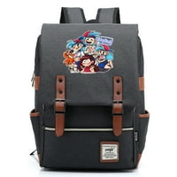 Bzdaisy kvadratni ruksak s dizajnom kopča za pojas za 15 '' laptop - petak noćni funkin 'tema unizirati