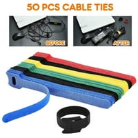 Kabelski kabel za višekratnu upotrebu Nylon Strap Kuka za kuke Ties Tidy Organizer Tool T1O0