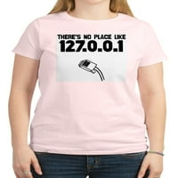 Cafepress - 127.0.0. Ženska ružičasta majica - Ženska klasična majica