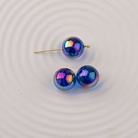Bango akrilni okrugli čari, šarene akrilne perle Privjesci čari za DIY minđuše privjesci za oblikovanje