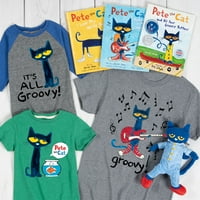 Pete mačka - sve je groovy - ženska grafička majica kratkih rukava