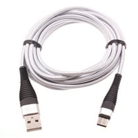 10FT USB-C kabl dugačak kabl tista C Power Wired pletenica G8N za crvenu vodiku One - Samsung Galaxy