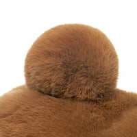 IOPQO kašika HATS Slatka medvjeda uha umivaonik sa zimskom debelom kašikom za žene za žene Muškarci