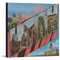 Santa Clara, Utah - velike scene slova
