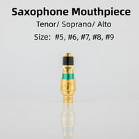 Saksofon Metalni usnik sa iskričavanjem za tenor Soprano Alto SA Veličina 56789, 6 Atenor