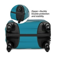 Putni zaštitnik prtljage, plavi talasi Ocean Riby koferi za ptice za prtljag, velike veličine