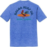 Jhpkjkoloa Surf muški kokski surfer Logo lagana tri-mješavina Comfort T-majice XS-4XL