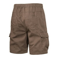 Odeerbi ljetne tegore za muškarce Bermuda Hlače Srednja struka Multi-džepne hlače Ležerne prilike Sportske