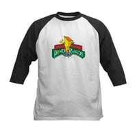 Cafepress - Moćna morfinska snaga Rangers Kids Baseball majica - Dječji pamučni bejzbol dres, rukavica za rukave