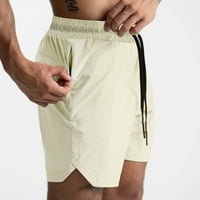 Sanbonepd muške casual pantalone čvrste boje Trend Omladinski ljetni muški duksevi Fitness Trčevi kratke