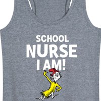 Dr Seuss - školska medicinska sestra Ja sam - Ženski trkački rezervoar