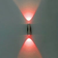 Toyella LED aluminijska okvirna zidna svjetiljka 85-265V široka tlaka zatvorena kratka ravna koridor