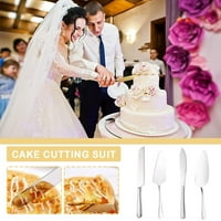 Čelični kolač za vjenčanje za vjenčanje torte nož za rezanje pica za rezanje slastičara za pečenje,