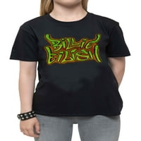 Billie Eilish Kids Majica Graffiti logo Novi službeni crne veke od 1- yrs