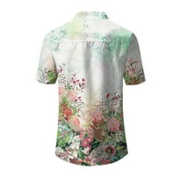 Ženska majica kratkih rukava na majici na vrhu ljetne cvjetne žene poslovne majice