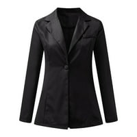 Vedolay casual vrhovi za žene ženske modne bluže jakne s dugim rukavima poslovne odijele sa džepovima,