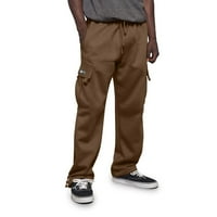 Muške casual pantalone užasnica labava struka Solid u boji džepne pantalone labave sportske pantalone