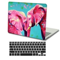 KAISHEK HARD SHELL CASE CASE ZA REL. Najnoviji MacBook Pro 15 Retina za prikaz dodirne trake + crni