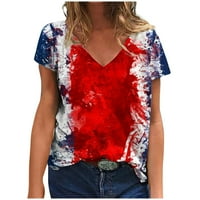 4. jula Amerika Dan nezavisnosti Patriot USA Ženska majica Dan nezavisnosti Ispiši majicu Udobna bluza