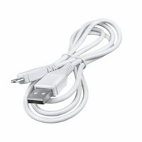 Na 5ft bijeli mikro USB punjač za zamjenu kabela za Cowin E Pro Active Buke Otkazivanje bežičnih slušalica