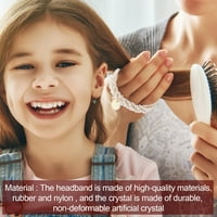 Veze za kosu trake za kosu elastične kose bobbles u držačima za kosu narukvica hljebnica za žene dodaci